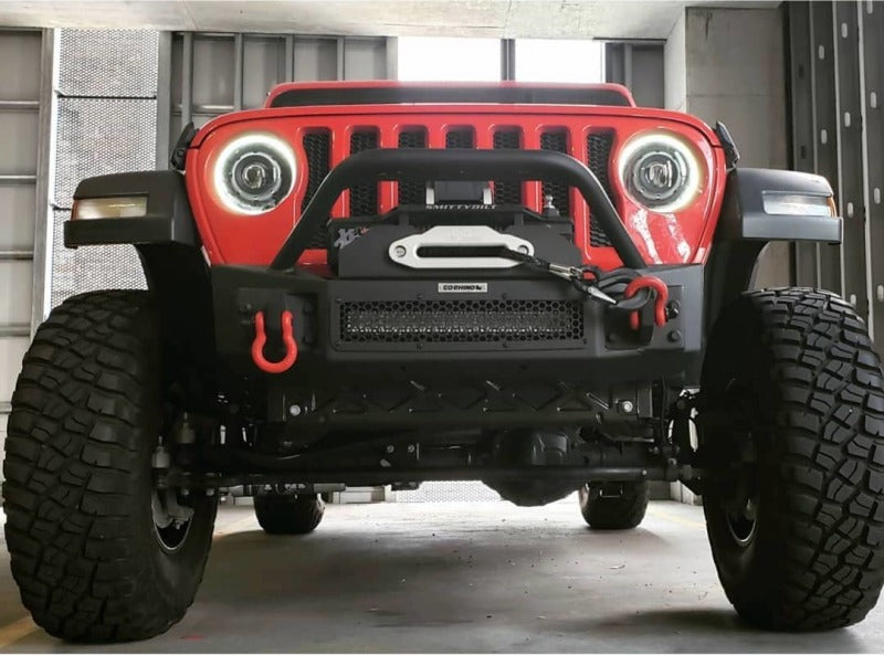 Oracle Jeep JL/Gladiator JT Oculus Switchback Bi-LED Projector Headlights - Amber/White Switchback - eliteracefab.com