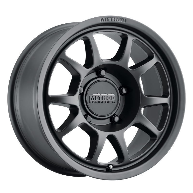 Method MR702 17x8.5 0mm Offset 5x5 71.5mm CB Matte Black Wheel - eliteracefab.com