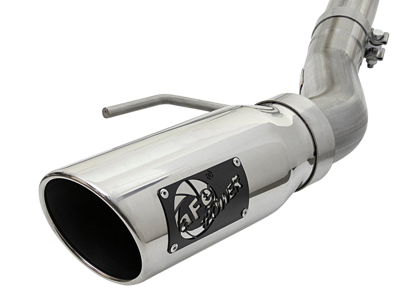 aFe MACHForce XP Exhaust Cat-Back SS-409 2017 Ford F-150 Raptor V6-3.5L (tt) w/ Polished Tips aFe