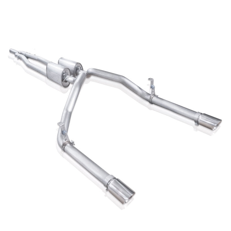 Stainless Works Chevy Silverado/GMC Sierra 2007-16 5.3L/6.2L Exhaust Y-Pipe Under Bumper Exit Stainless Works