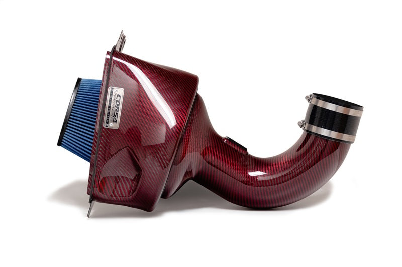 Corsa 14-19 Chevrolet Corvette C7 6.2L V8 Red Carbon Fiber Air Intake (Does Not Fit Z06/ZR1) 44001-R