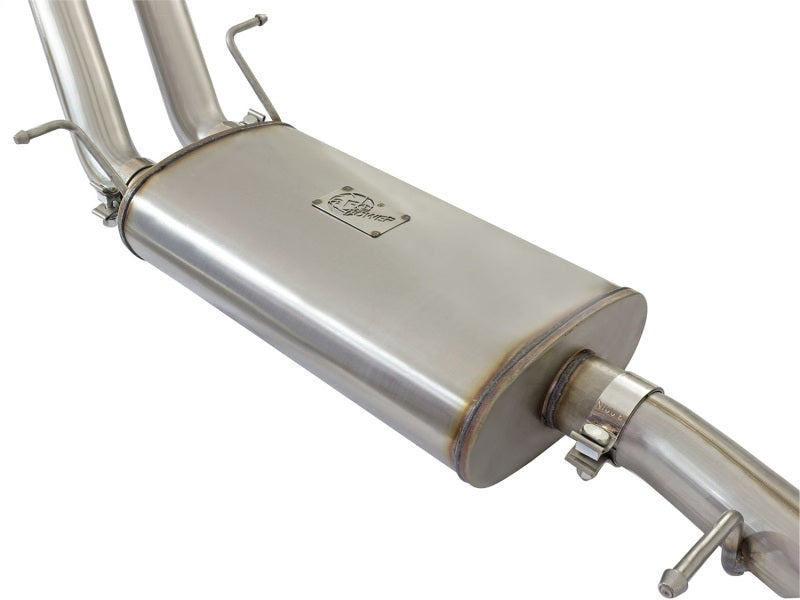 aFe MACH Force-Xp 3in CB SS Dual Exhaust w/Polished Tips 09-16 GM Silverado/Sierra 4.3L/4.8L/5.3L aFe