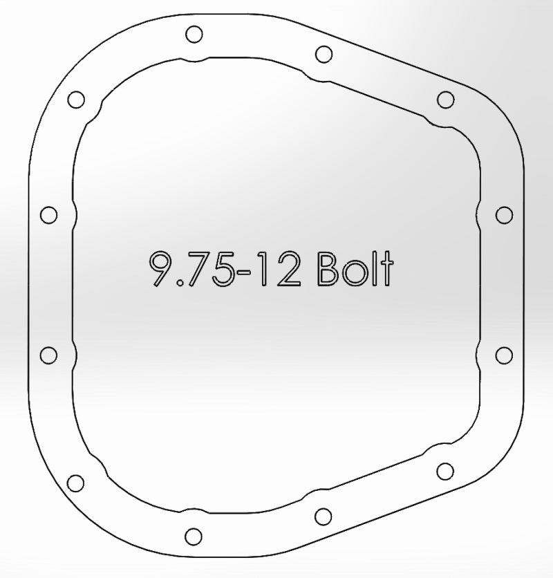 aFe Power Rear Differential Cover (Machined) 12 Bolt 9.75in 11-13 Ford F-150 EcoBoost V6 3.5L (TT) - eliteracefab.com