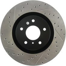 Load image into Gallery viewer, StopTech Slotted &amp; Drilled Sport Brake Rotor - eliteracefab.com