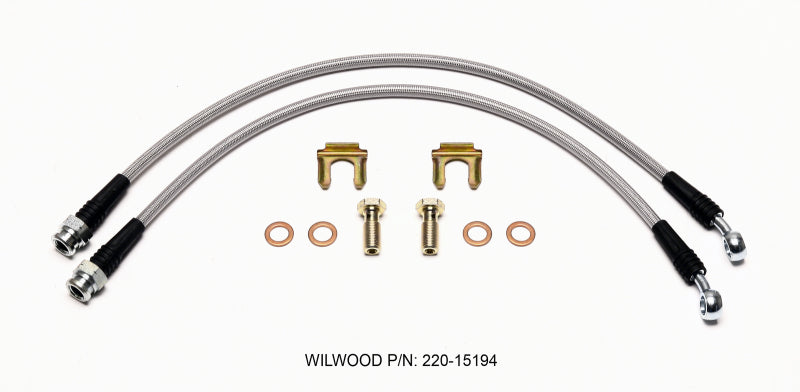Wilwood Flexline Kit Front C6 Corvette (non-Z06) - eliteracefab.com