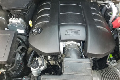 J&L 16-17 Chevrolet SS 6.2L Passenger Side Oil Separator 3.0 - Clear Anodized J&L