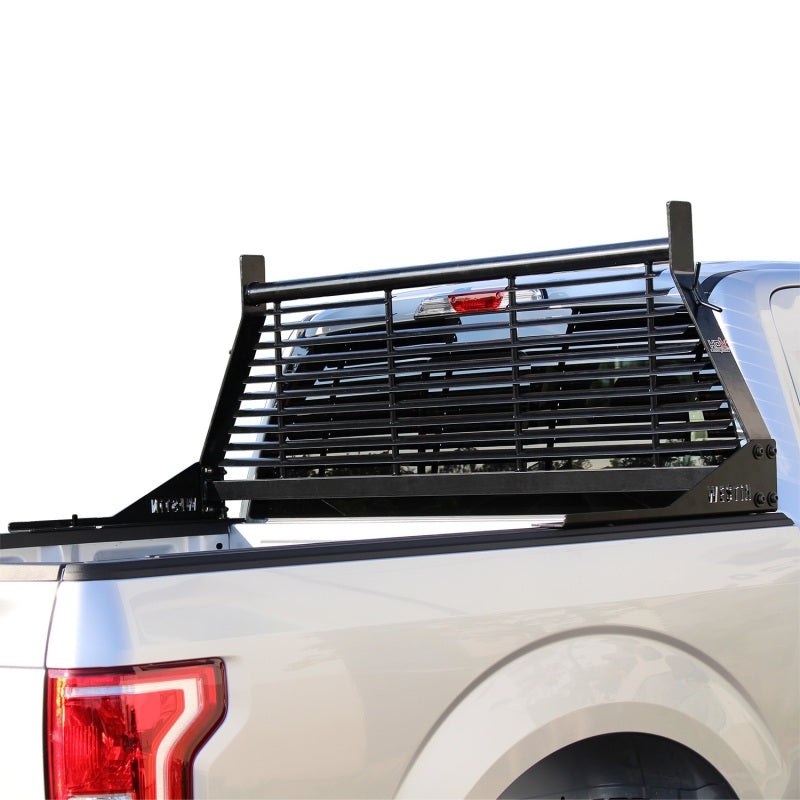 Westin 1999-2018 Chevrolet/Ford/GMC/Toyota Silverado/Sierra 1500/2500/3500 HD Headache Rack - Black - eliteracefab.com