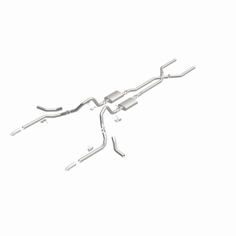 MagnaFlow 65-68 Chevy Impala All V8 Multiple Exit Options Crossmember-Back Perf Exhaust Magnaflow