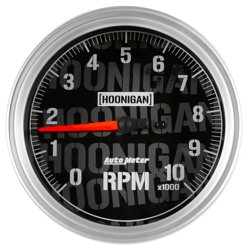 Autometer Hoonigan 5in 10K RPM Full Electronic Tachometer Gauge 4498-09000