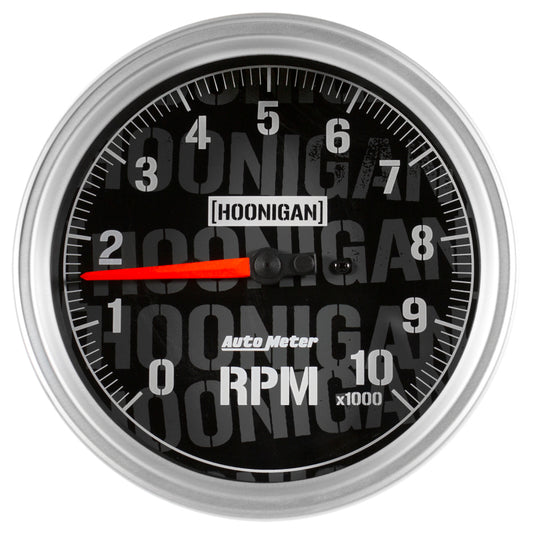 Autometer Hoonigan 5in 10K RPM Full Electronic Tachometer Gauge 4498-09000