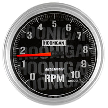 Load image into Gallery viewer, Autometer Hoonigan 5in 10K RPM Full Electronic Tachometer Gauge