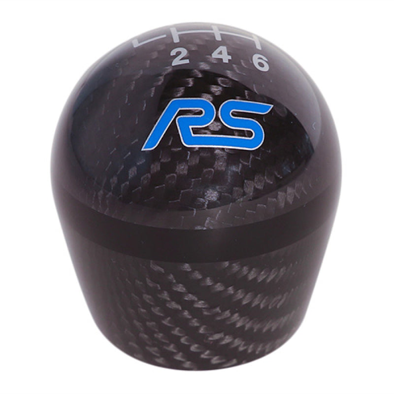 Ford Racing Focus RS Black Carbon Fiber Shift Knob 6 Speed - eliteracefab.com