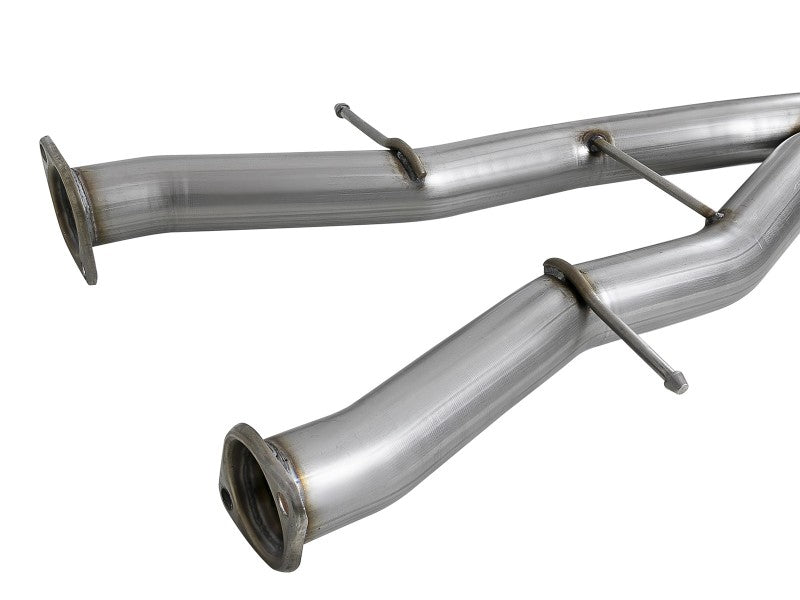 aFe MACHForce XP 12-17 Jeep Grand Cherokee WK2 SRT8 V8-6.4L 304SS Cat-Back Exhaust w/o Resonator - eliteracefab.com