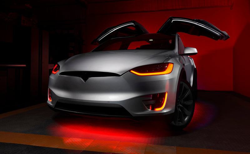 ORACLE Lighting 16-21 Tesla Model X Dynamic ColorSHIFT Headlight & Fog Light DRL Upgrade Kit - eliteracefab.com