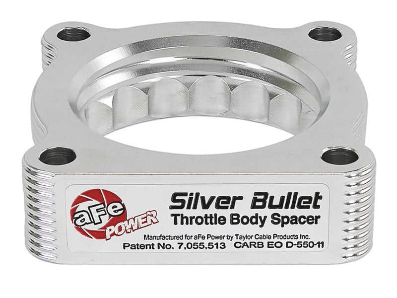 aFe Silver Bullet Throttle Body Spacers TBS Toyota Tacoma 05-11 V6-4.0L - eliteracefab.com