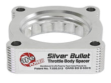 Load image into Gallery viewer, aFe Silver Bullet Throttle Body Spacers TBS Toyota Tacoma 05-11 V6-4.0L - eliteracefab.com