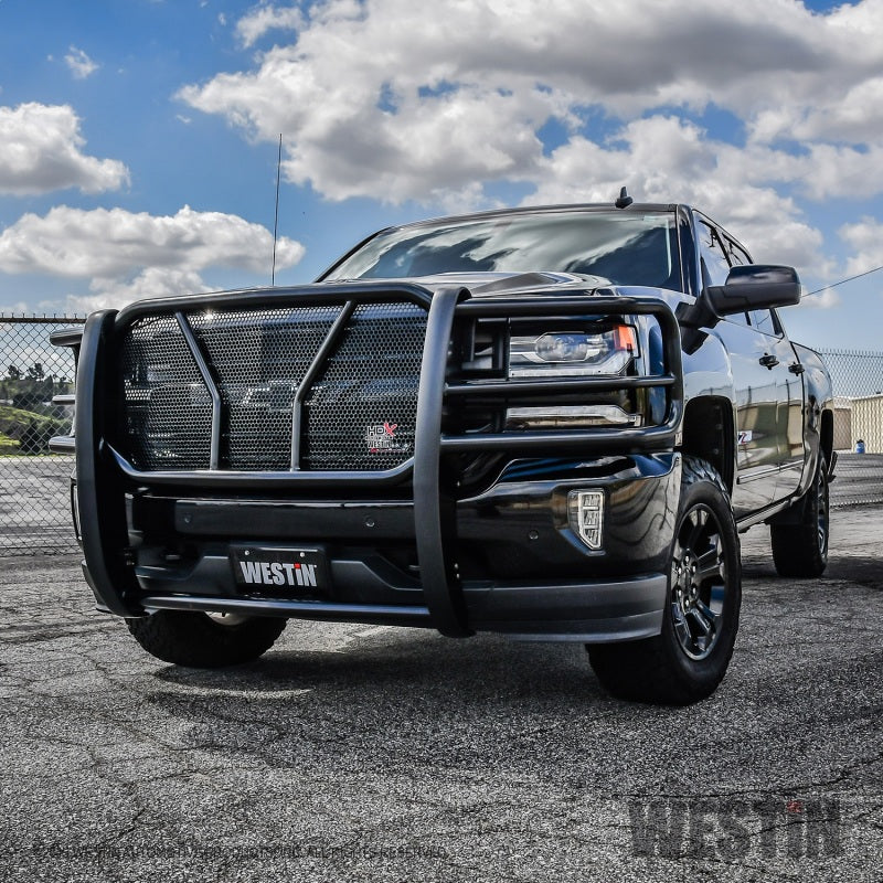 Westin 2016-2018 Chevrolet Silverado 1500 HDX Grille Guard - Black