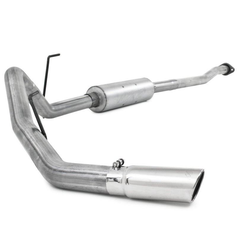 MBRP Universal F150 V6 Ecoboost 3in Aluminized Cat Back Single Side - eliteracefab.com