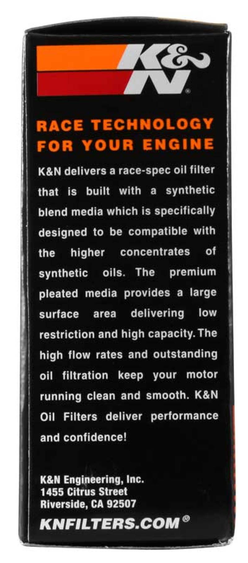 K&N Yamaha 3.969in OD x 1.531in H Oil Filter - eliteracefab.com