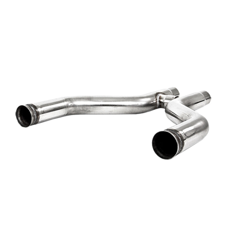 MBRP 11-14 Ford Mustang GT 5.0L 3in H-Pipe T409 Exhaust System *Use w/ Factory Cats* - eliteracefab.com