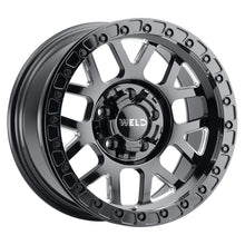 Load image into Gallery viewer, Weld Off-Road W902 17X10 Cinch Beadlock 5X127 5X139.7 ET-24 BS4.50 Gloss BLK MIL / BLK Ring 87.1