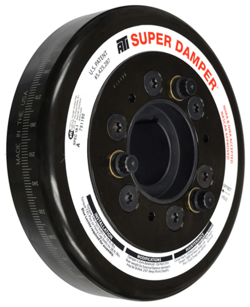 ATI Damper - 7.074in - Steel - Chevy BB - 3 Ring ATI917065
