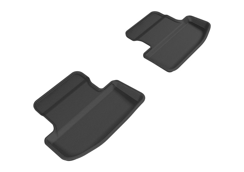 3D MAXpider 2015-2020 Ford Mustang Kagu 2nd Row Floormats - Black - eliteracefab.com