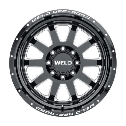 Weld Off-Road W102 20X10 Stealth 5X114.3 5X127 ET-18 BS4.75 Gloss Black MIL 78.1