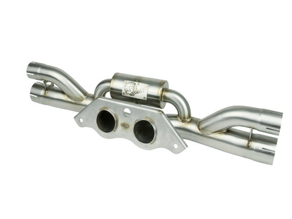 aFe Power MACHForce XP 304 Stainless Secondary Muffler Delete Pipe 14-19 Porsche 911 GT3 3.8L/4.0L aFe