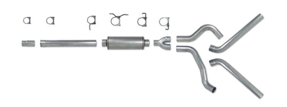Diamond Eye KIT 4in CB DUAL AL: 94-97 FORD 7.3L F250/F350 PWRSTROKE Diamond Eye Performance