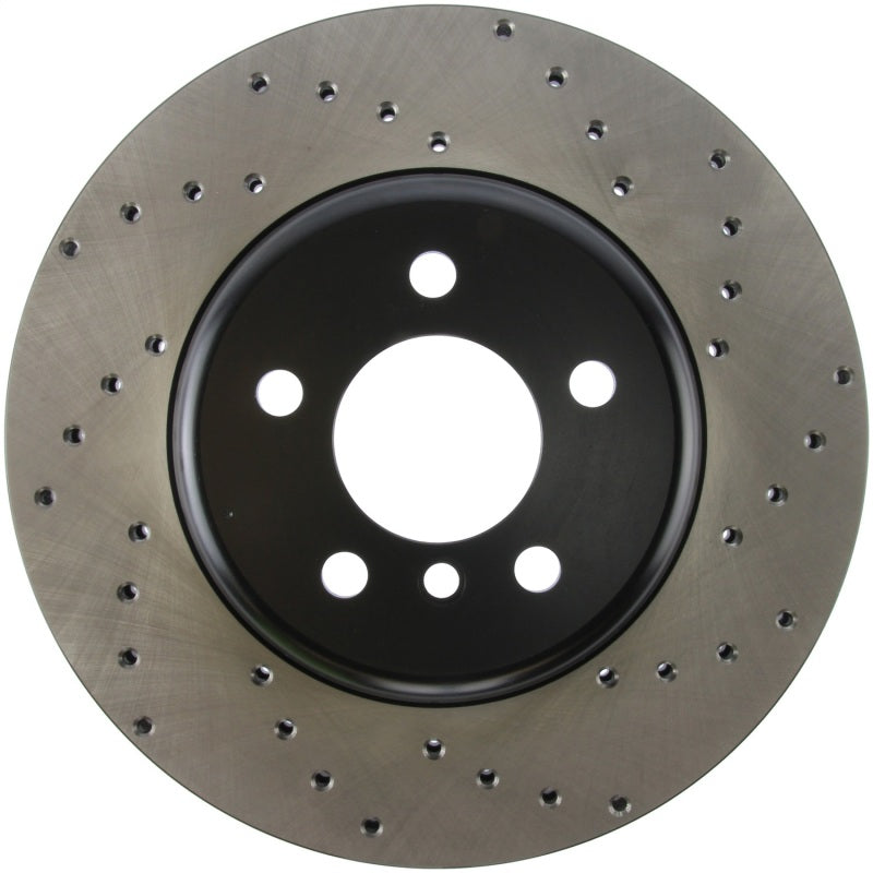 STOPTECH 11-13 BMW 550I REAR LEFT DRILLED SPORT BRAKE ROTOR, 128.34133L - eliteracefab.com