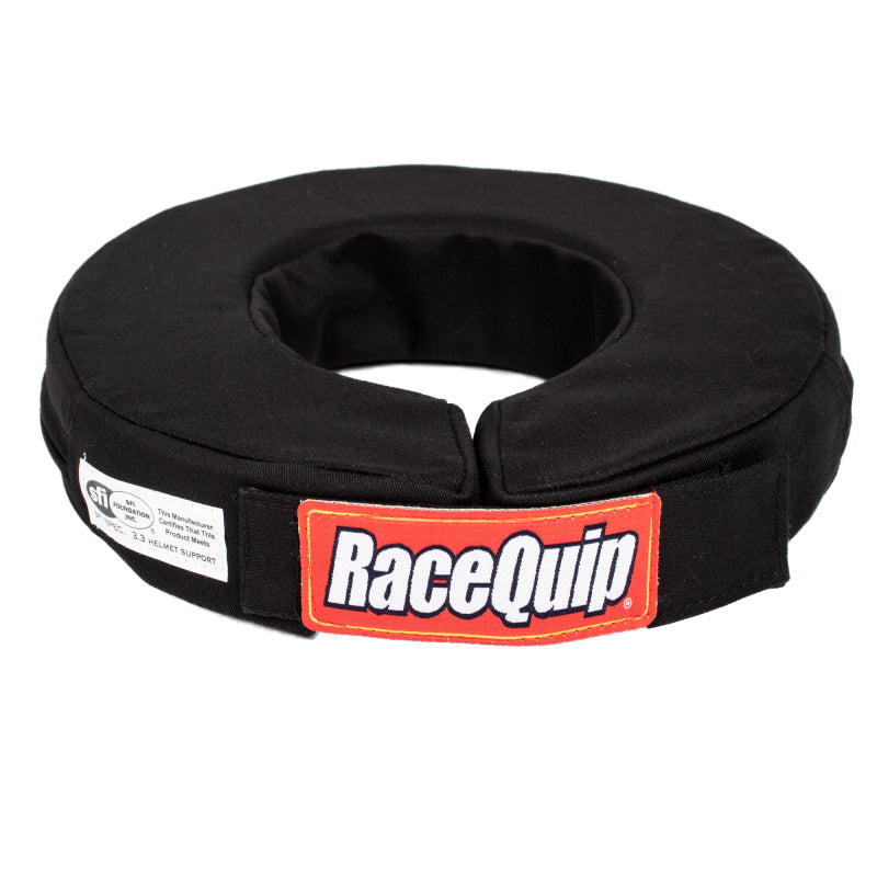 RaceQuip Black SFI 360 Helmet Support XL 19in - eliteracefab.com