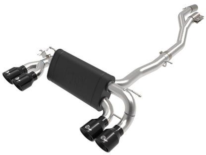 aFe MACHForce XP Exhausts Cat-Back SS 19-21 BMW M2 Competition L6-3.0L w/Black Tips aFe