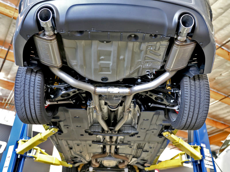 aFe MACH Force-Xp 3in 304 SS Cat-Back Exhaust 15-20 Dodge Charger Hellcat V8-6.2L (sc) / 392 V8-6.4L aFe
