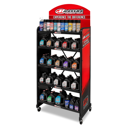 Maxima Standard Floor Display Large Metal Shelf Maxima