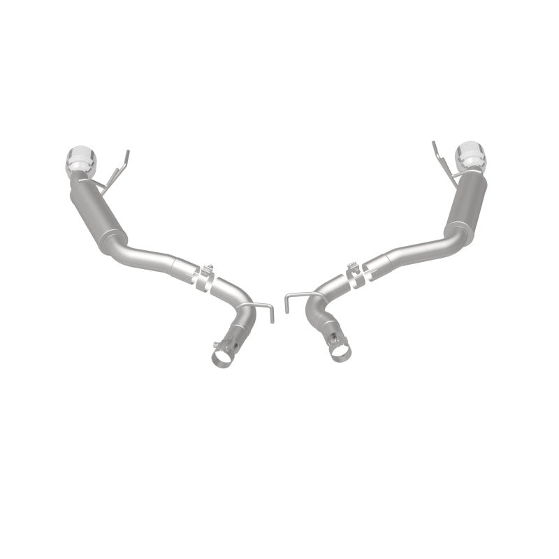 MagnaFlow Axle Back, SS, 2.5in, Competition, Dual Split Polish 4.5in Tip 2015 Ford Mustang Ecoboost Magnaflow