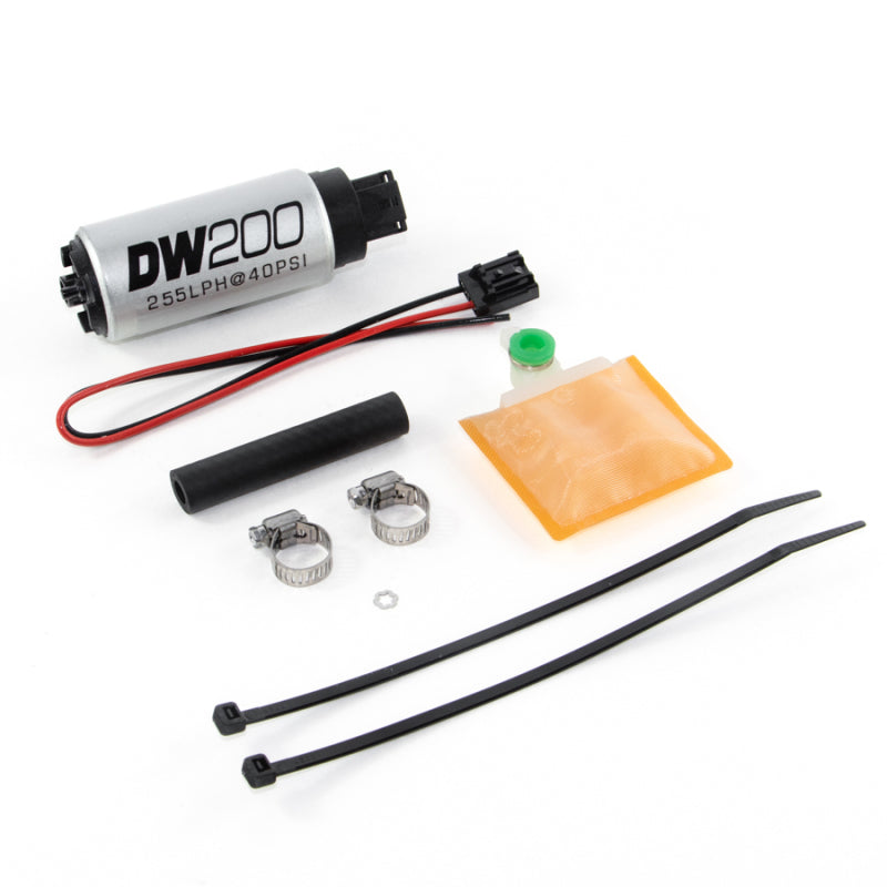 DeatschWerks 255 LPH In-Tank Fuel Pump w/ 90-94 Eclipse FWD Set Up Kit - eliteracefab.com