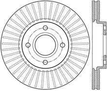 Load image into Gallery viewer, StopTech 2014 Ford Fiesta Left Front Disc Slotted Brake Rotor - eliteracefab.com