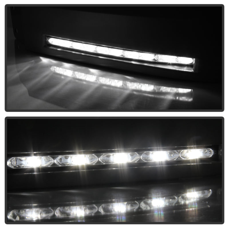 Spyder Toyota Tundra 07-13 Daytime LED Running Lights wo/switch Unpainted FL-DRL-TTU07-PB - eliteracefab.com