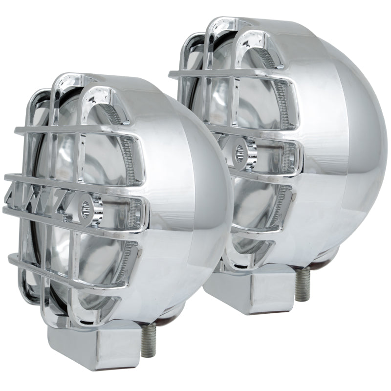 ANZO Hid Off Road Light Universal 6in HID BULLET Style Off Road Lights Chrome Pair - eliteracefab.com