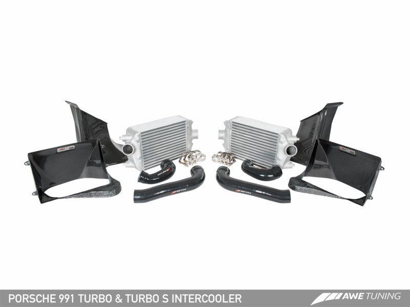 AWE Tuning Porsche 991 (991.2) Turbo/Turbo S Performance Intercooler Kit - eliteracefab.com