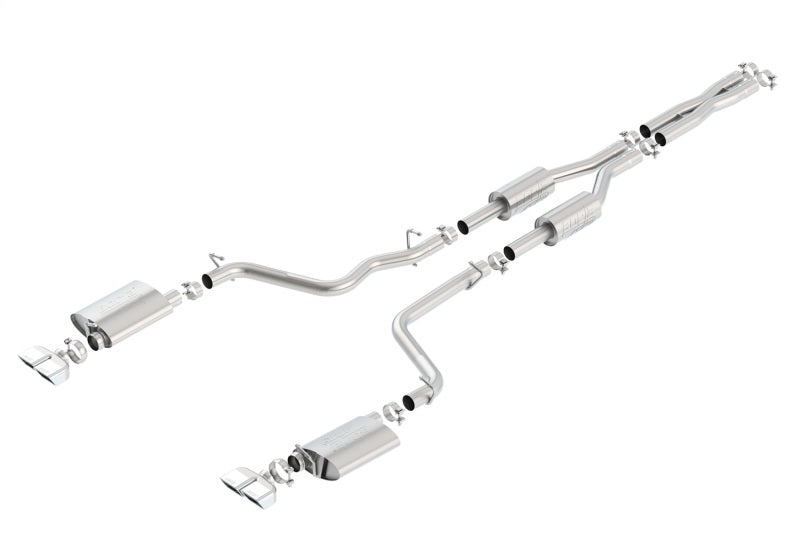 2009-2014 Dodge Challenger R/T Cat-Back Exhaust System ATAK Part # 140708 - eliteracefab.com