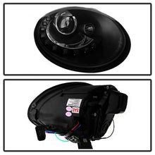 Load image into Gallery viewer, Spyder Volkswagen Beetle 06-10 Projector Headlights DRL LED Black PRO-YD-VB06-DRL-BK - eliteracefab.com