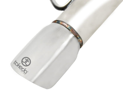 aFe Takeda Exhaust Cat-Back 304 Stainless Steel 11-14 Nissan Juke L4 1.6L (t) Polished Tip aFe