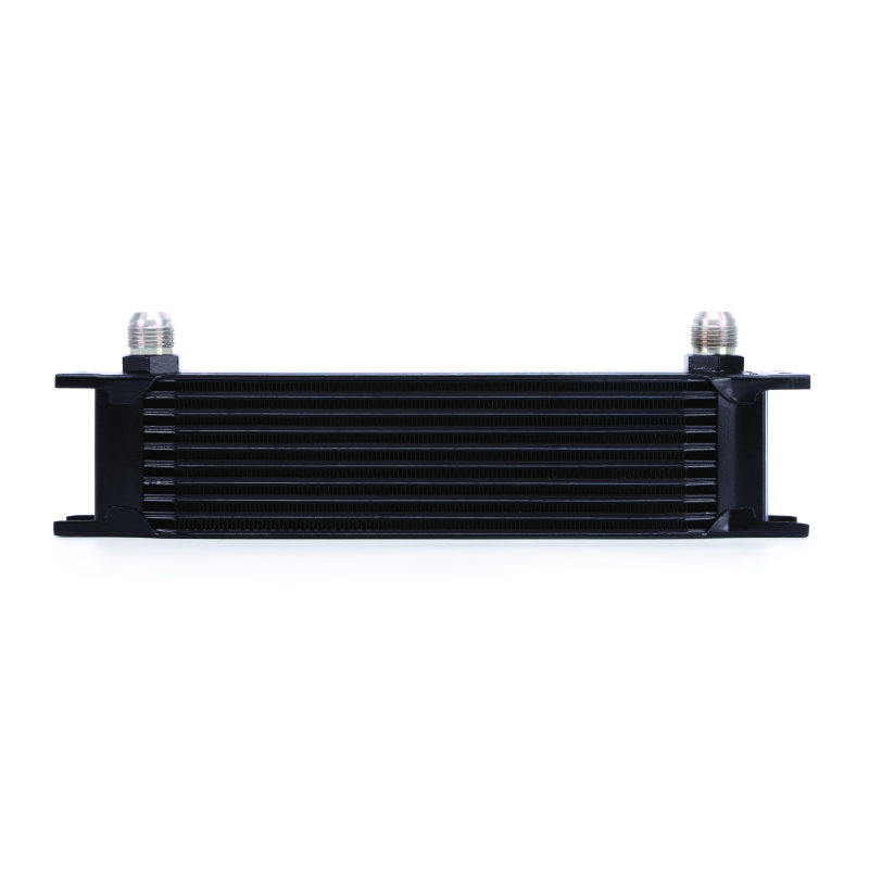 Mishimoto Universal 10 Row Oil Cooler - Black - eliteracefab.com