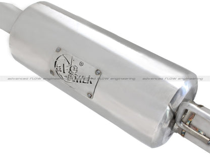 aFe Takeda Exhaust Cat-Back 304 Stainless Steel 11-14 Nissan Juke L4 1.6L (t) Polished Tip aFe