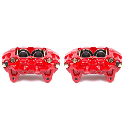 Power Stop 01-03 Toyota Sequoia Front Red Calipers w/o Brackets - Pair - eliteracefab.com