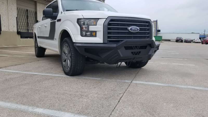 Road Armor 15-17 Ford F150 SPARTAN Front Bumper - Tex Blk Road Armor