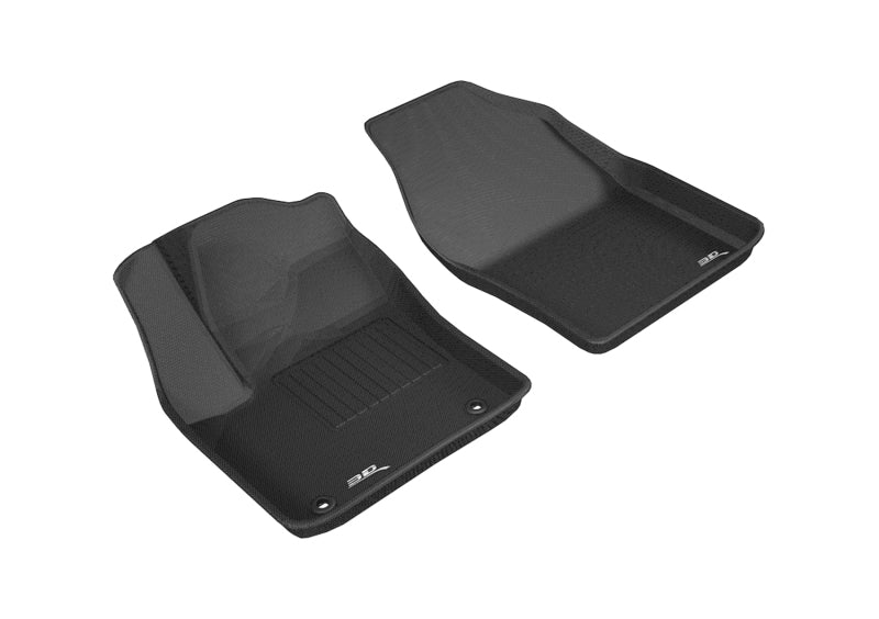 3D MAXpider L1TY22311509 2018-2019 Toyota C-HR Kagu 1st Row Floormat - Black 3D MAXpider