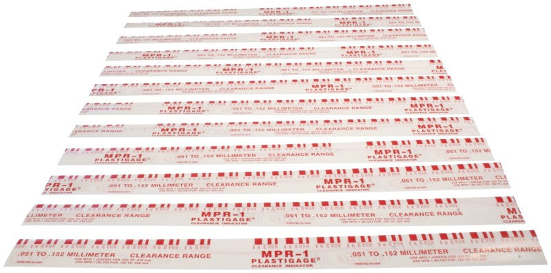 Clevite Plastigage Red Plastigage - 12 Pack - eliteracefab.com